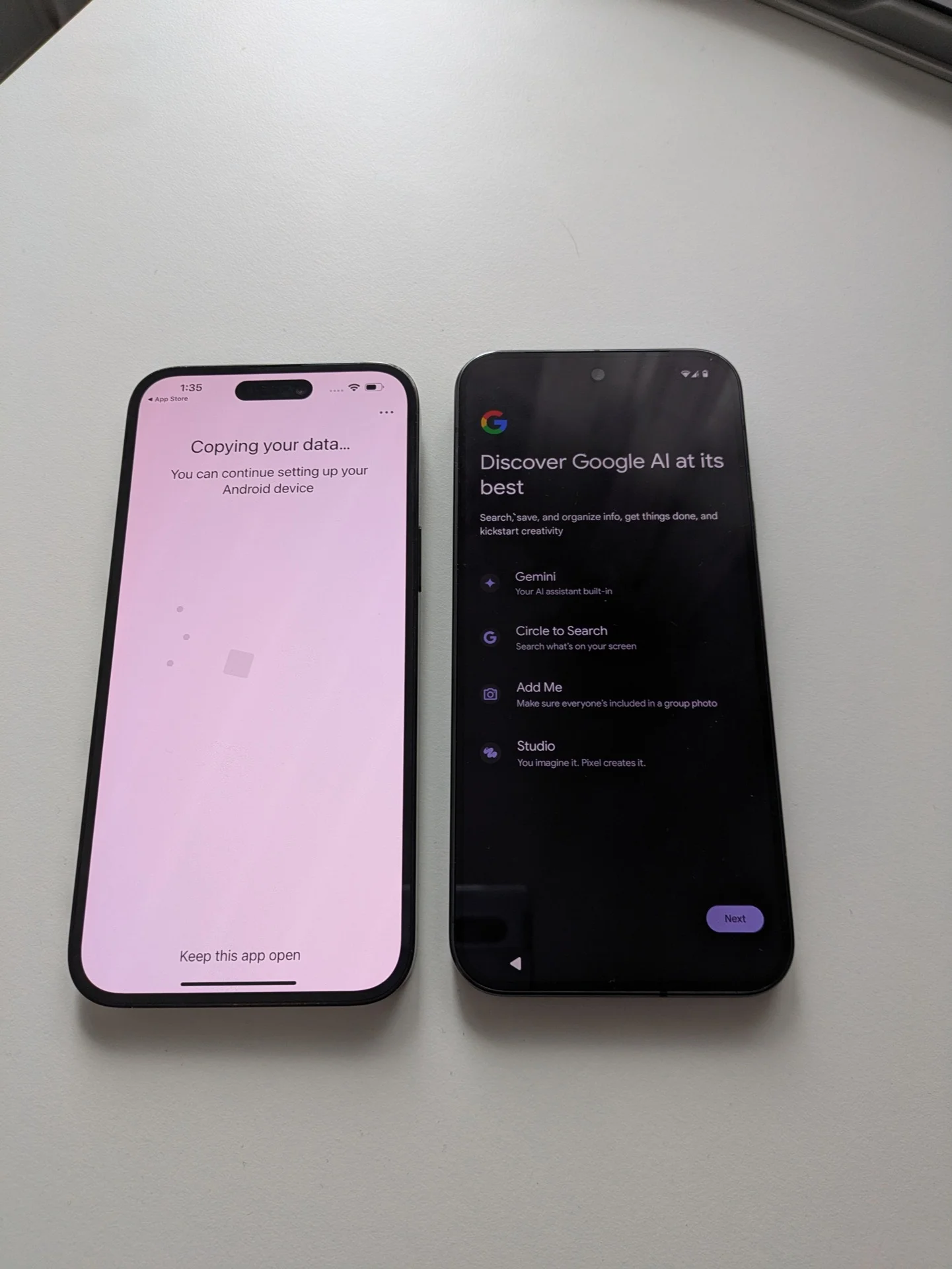 De la iPhone la Pixel: Ghidul Complet cu Aplicația Switch to Android