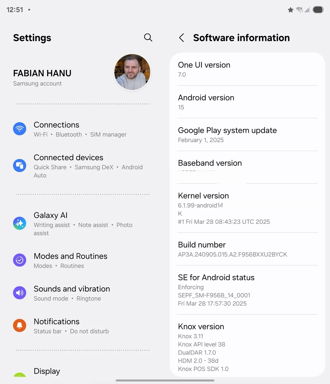 One UI 7 a ajuns pe Galaxy Fold 6! Prime impresii.