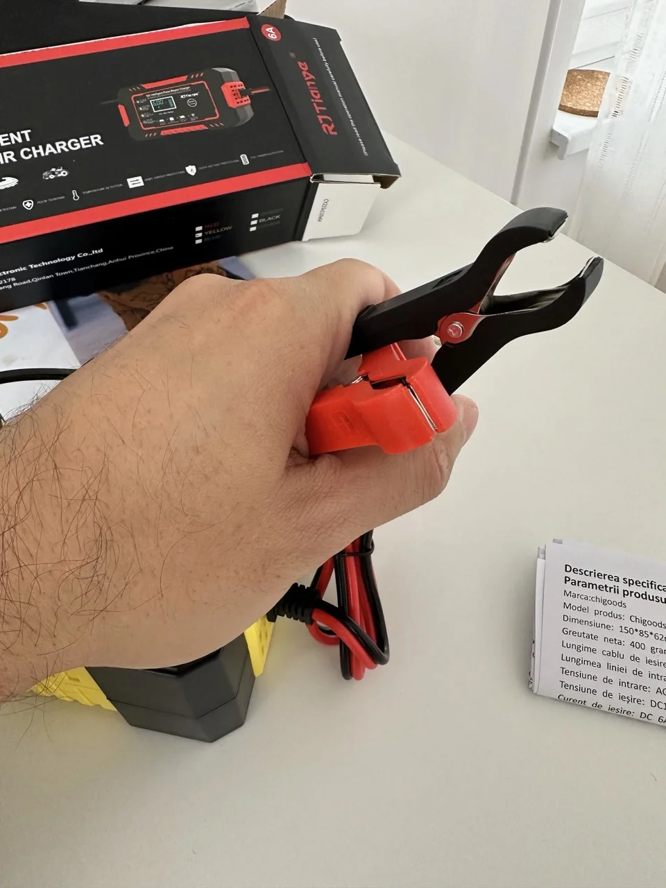 Redresor auto CHIGOODS 12V 6A – soluția inteligentă pentru întreținerea bateriei auto