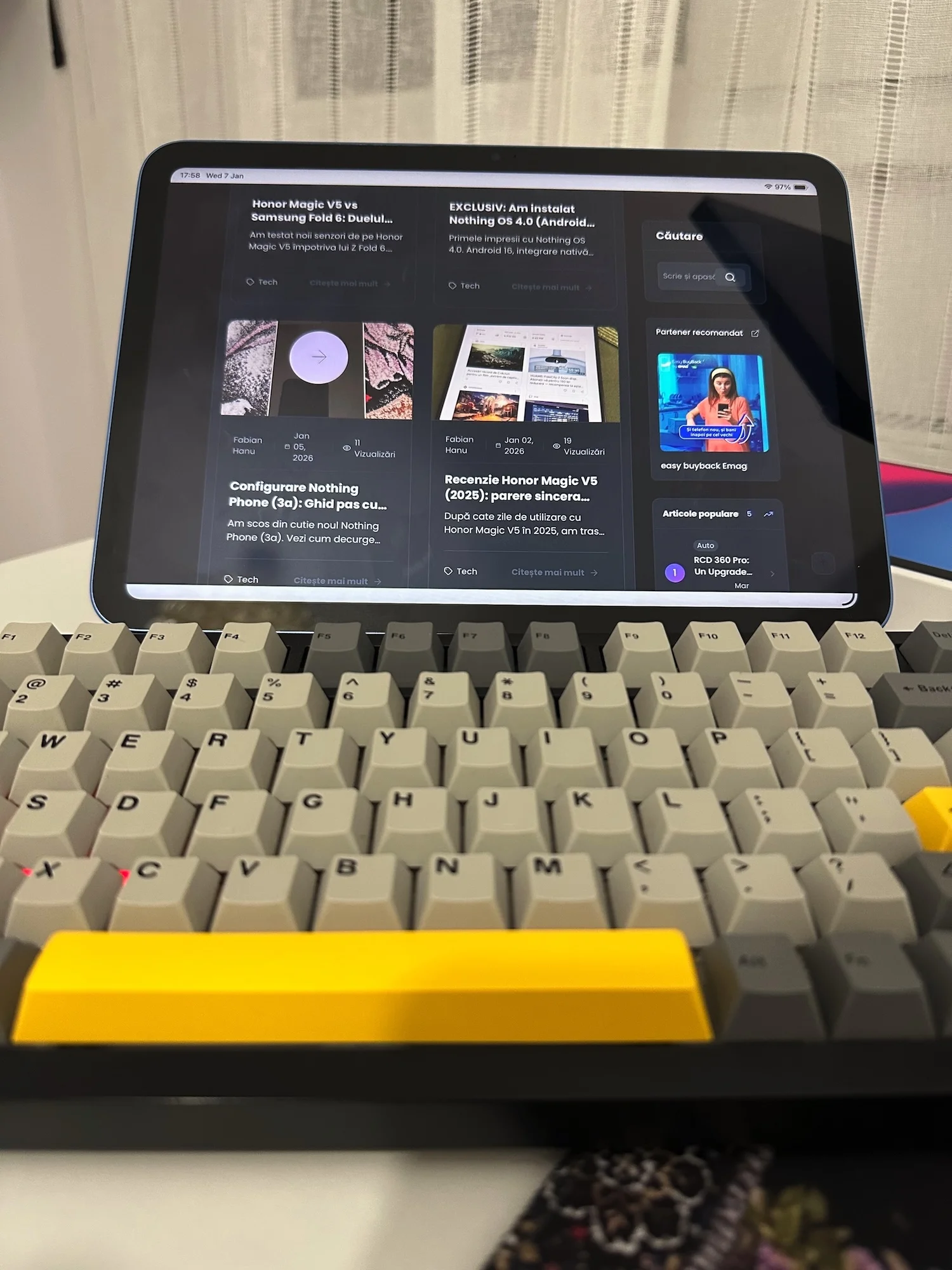 Image 8 for Review iPad 11 (2025): Apple încă nu are rival la tablete