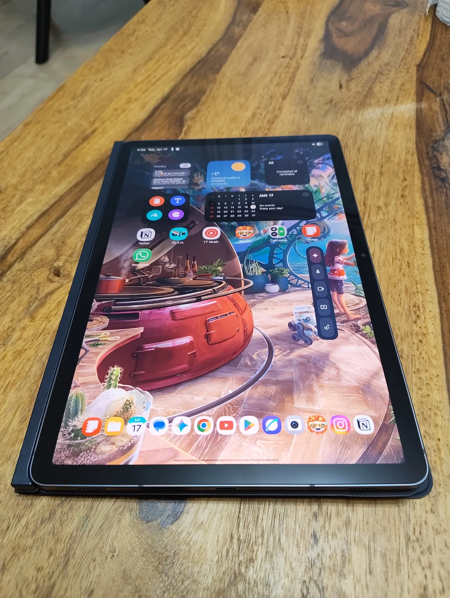 Samsung Tab S9 vs. iPad: Hardware de vis, coșmar pe OneUI?