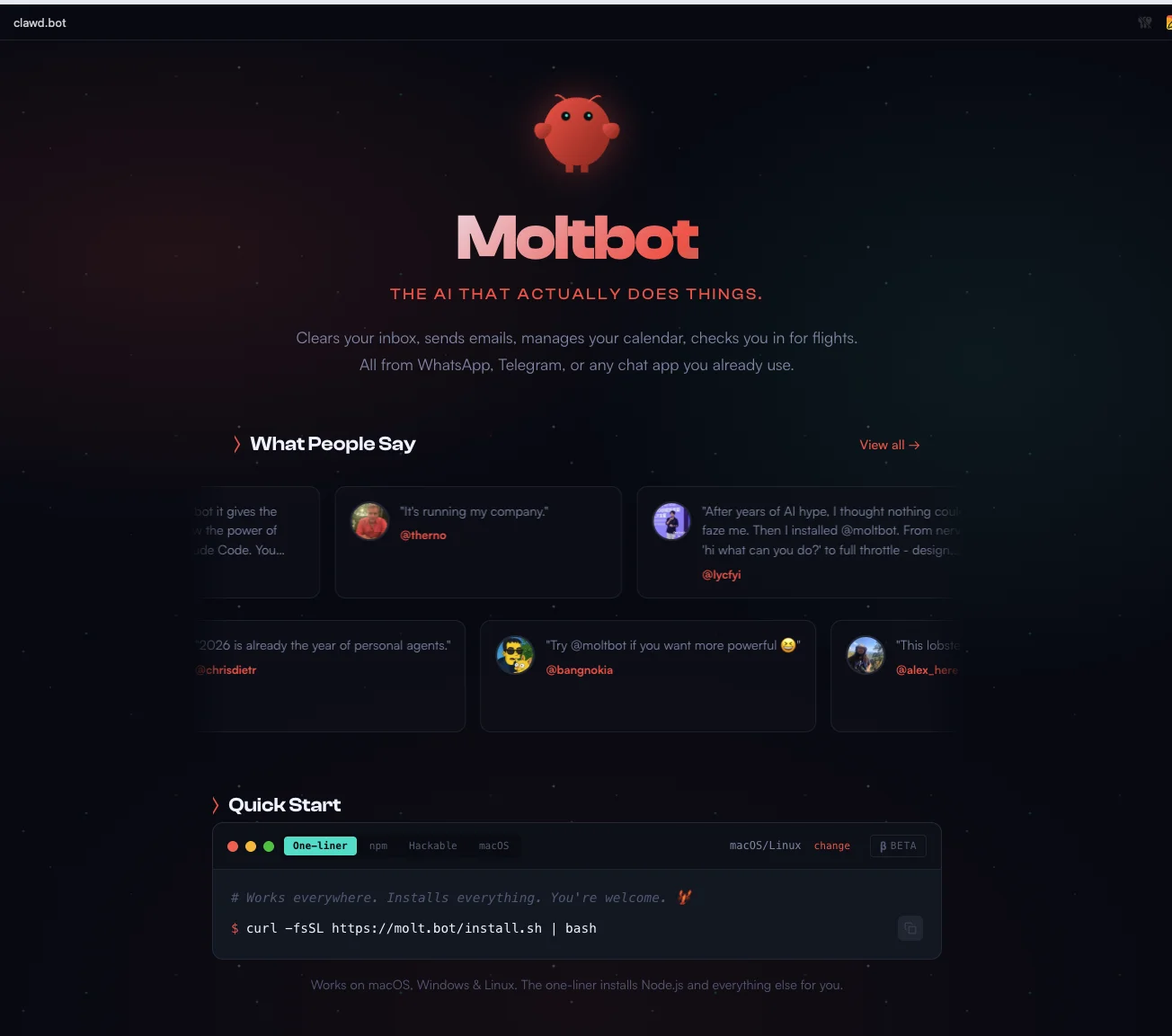 Image 2 for Clawdbot (Moltbot): Agentul AI care îți "conduce" viata