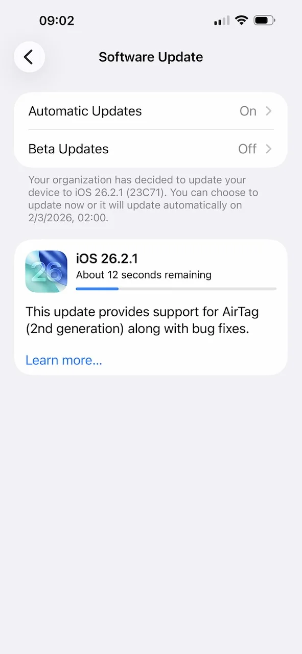 Parere iOS 26.2.1: Update surpriză pentru noile AirTag 2