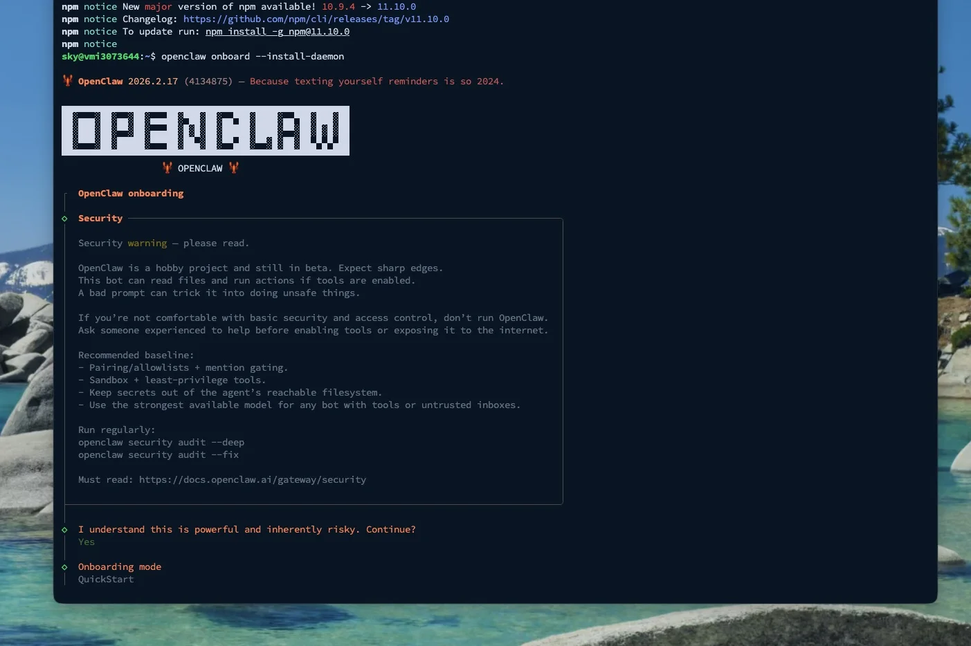 Configurare OpenClaw cu Ollama și modelul kimi-k2.5:cloud