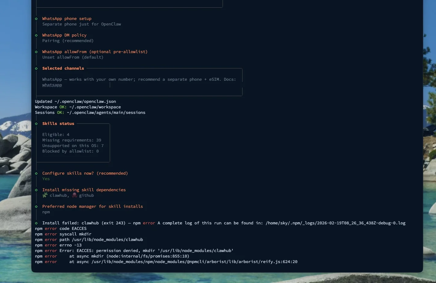 Image 3 for Configurare OpenClaw cu Ollama și modelul kimi-k2.5:cloud
